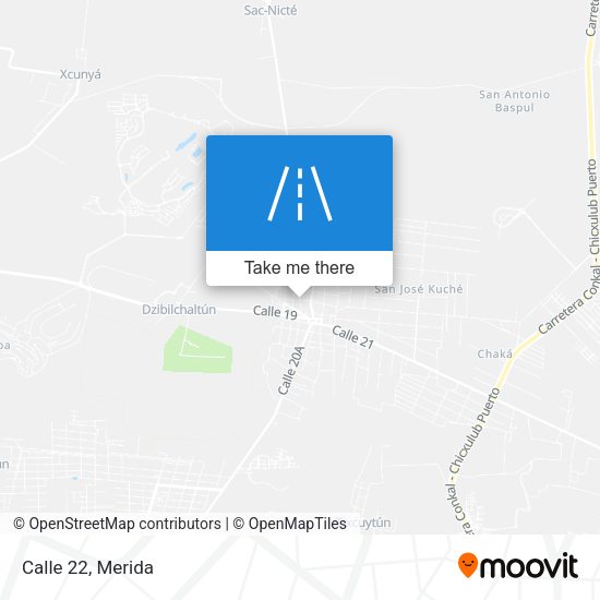 Mapa de Calle 22