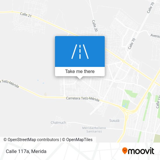 Mapa de Calle 117a