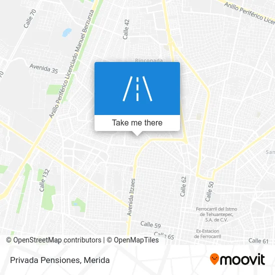 Privada Pensiones map