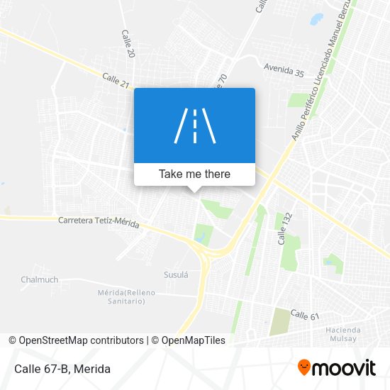 Mapa de Calle 67-B