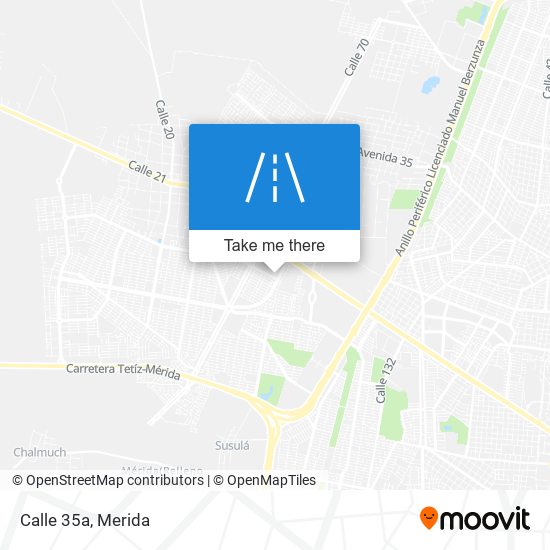 Calle 35a map