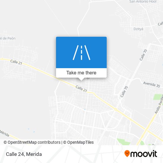 Calle 24 map