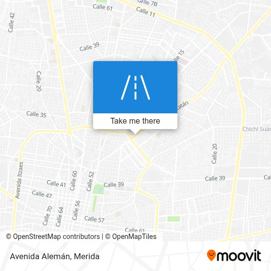 Avenida Alemán map