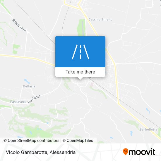 Vicolo Gambarotta map