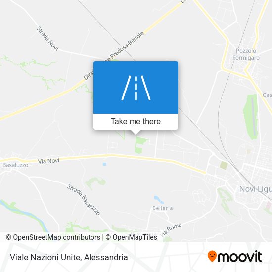Viale Nazioni Unite map
