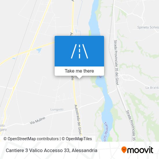 Cantiere 3 Valico Accesso 33 map
