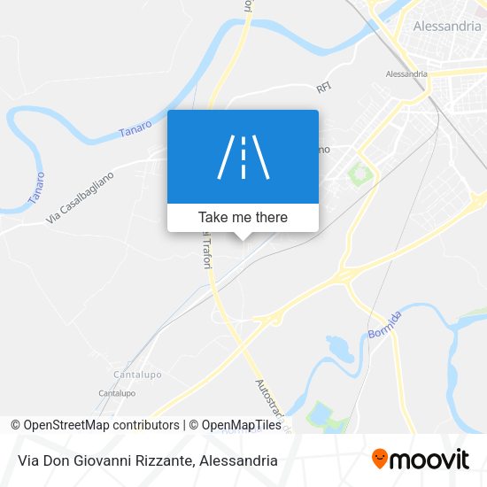 Via Don Giovanni Rizzante map
