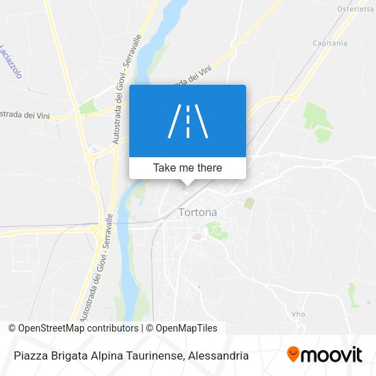 Piazza Brigata Alpina Taurinense map