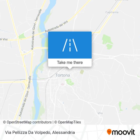 Via Pellizza Da Volpedo map