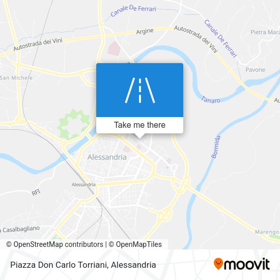 Piazza Don Carlo Torriani map