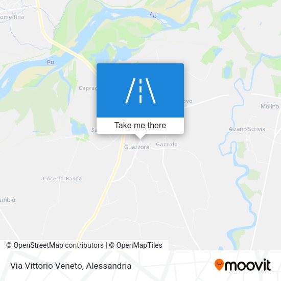 Via Vittorio Veneto map