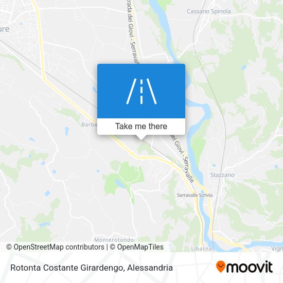 Rotonta Costante Girardengo map