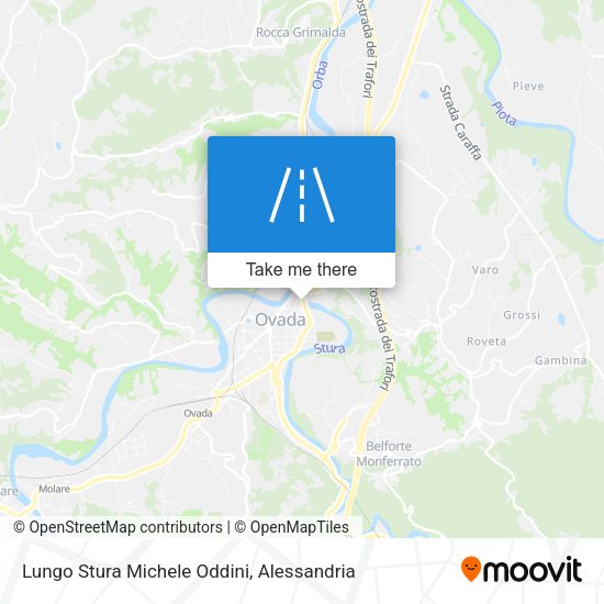 Lungo Stura Michele Oddini map