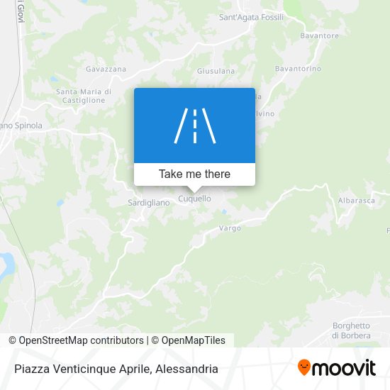 Piazza Venticinque Aprile map