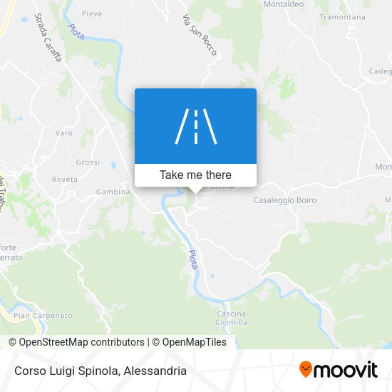 Corso Luigi Spinola map