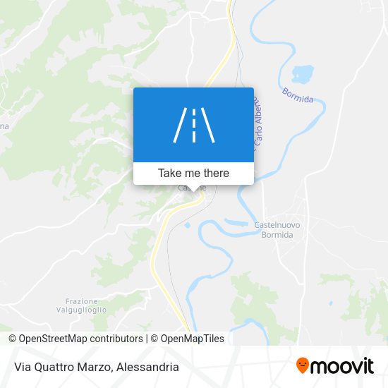 Via Quattro Marzo map