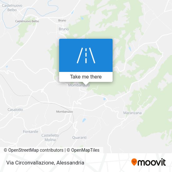 Via Circonvallazione map
