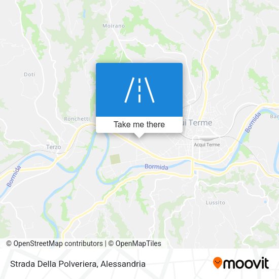 Strada Della Polveriera map
