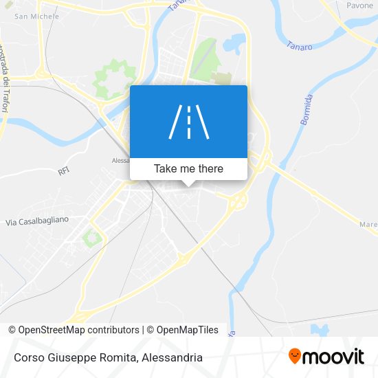 Corso Giuseppe Romita map