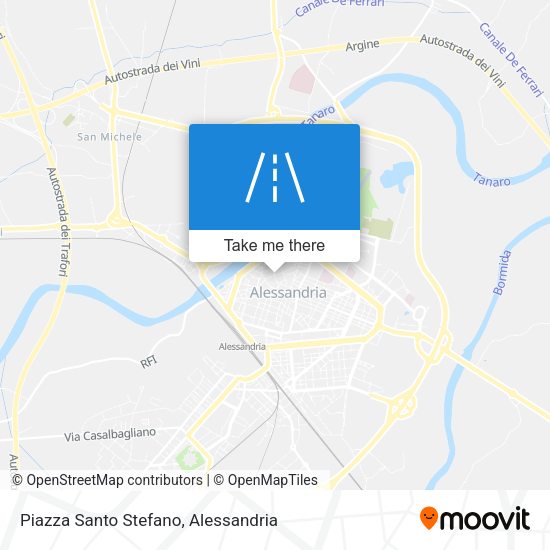 Piazza Santo Stefano map