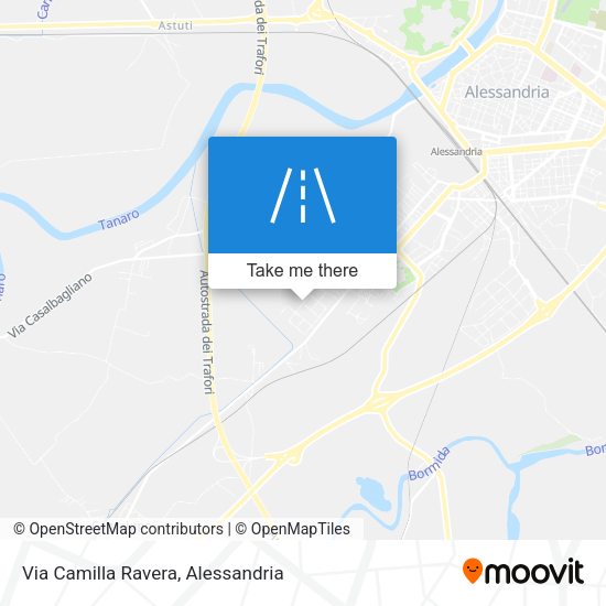 Via Camilla Ravera map