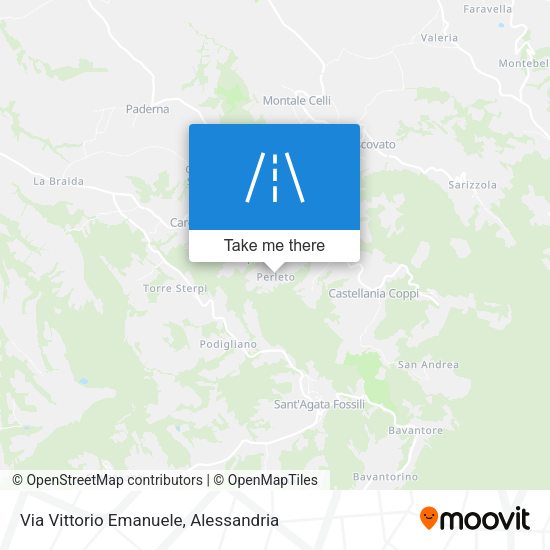 Via Vittorio Emanuele map