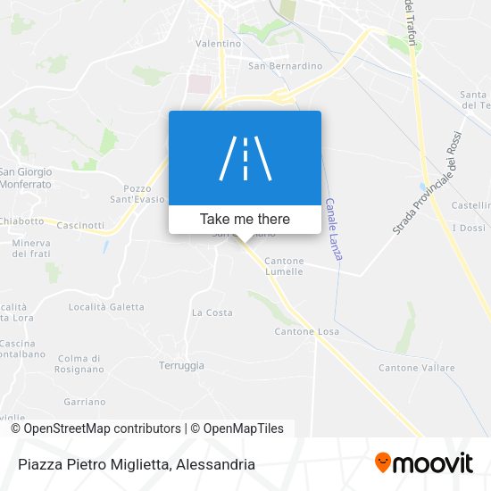 Piazza Pietro Miglietta map
