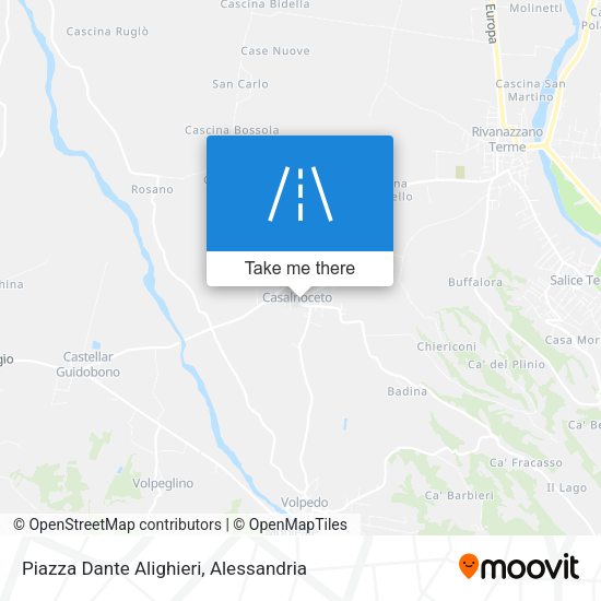 Piazza Dante Alighieri map