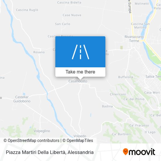 Piazza Martiri Della Libertà map