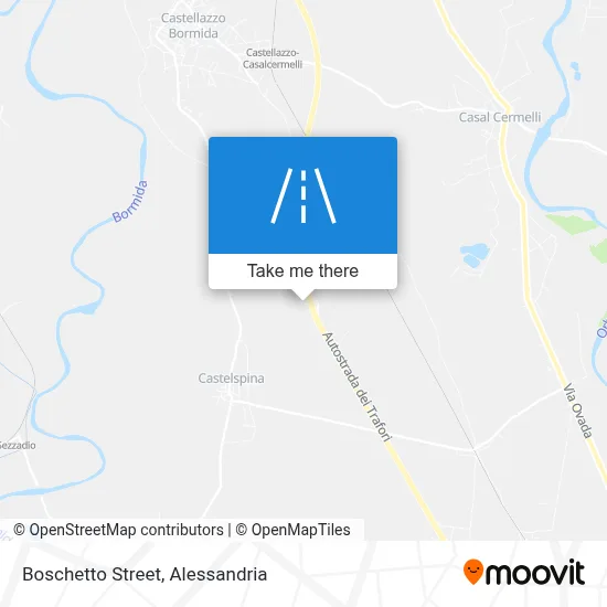 Boschetto Street map