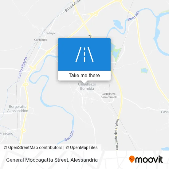 General Moccagatta Street map
