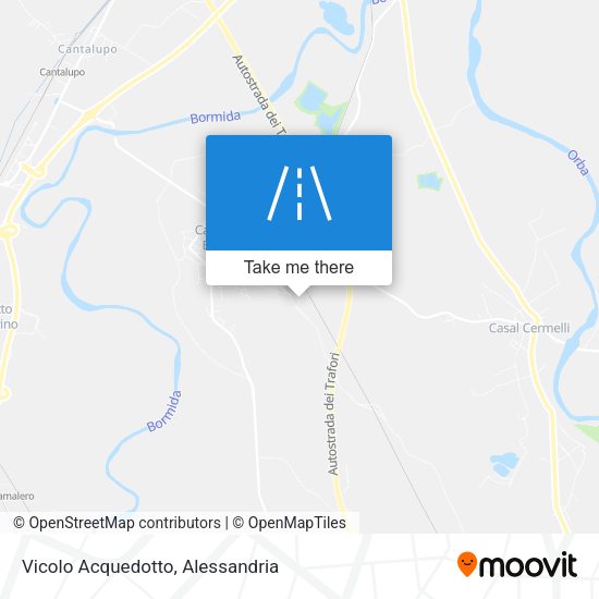Vicolo Acquedotto map