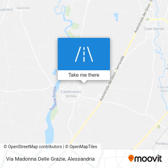 Via Madonna Delle Grazie map