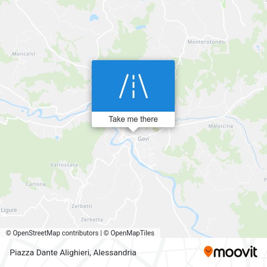 Piazza Dante Alighieri map
