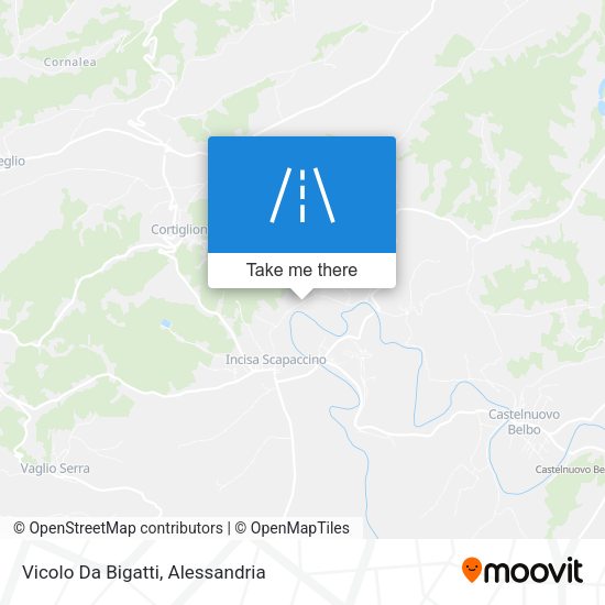 Vicolo Da Bigatti map