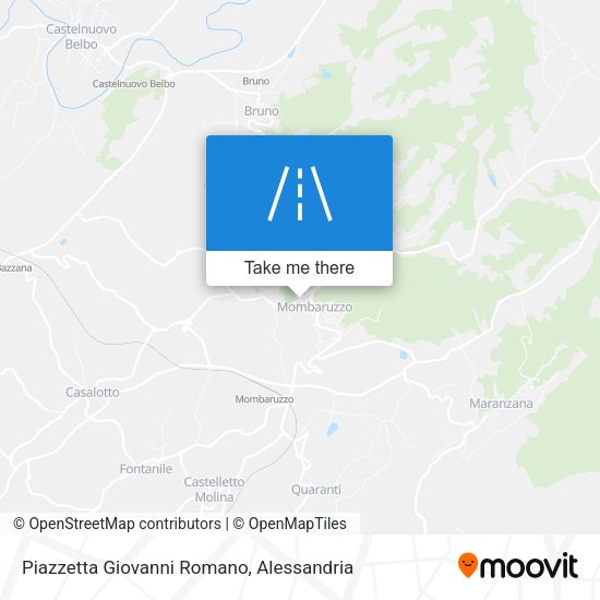 Piazzetta Giovanni Romano map