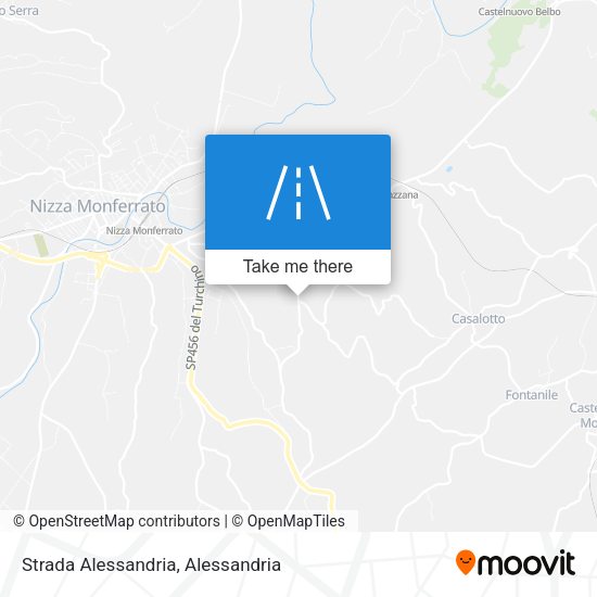 Strada Alessandria map