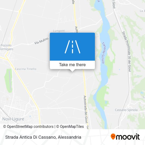 Strada Antica Di Cassano map