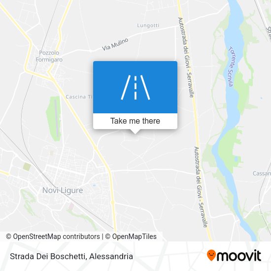 Strada Dei Boschetti map