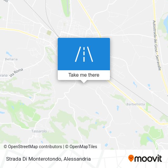 Strada Di Monterotondo map