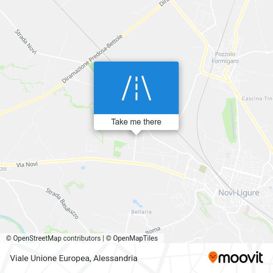Viale Unione Europea map
