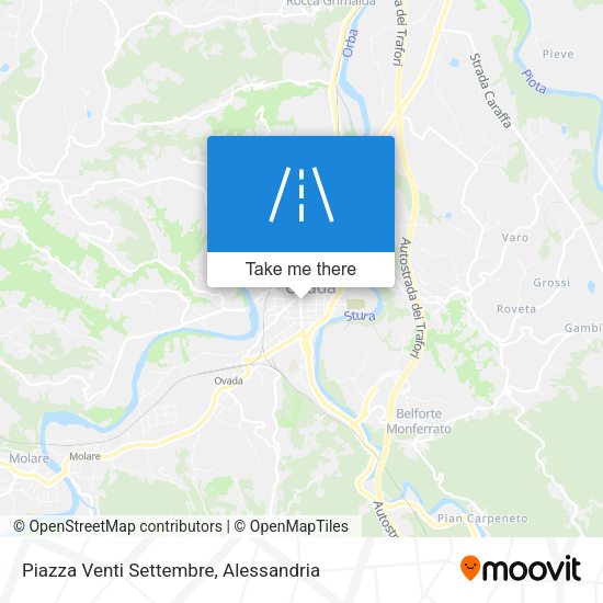 Piazza Venti Settembre map