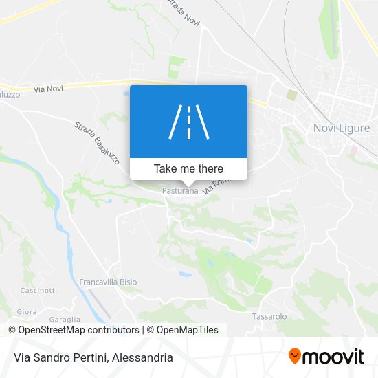 Via Sandro Pertini map