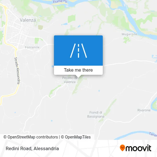 Redini Road map