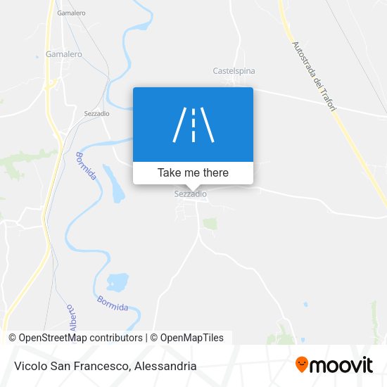 Vicolo San Francesco map