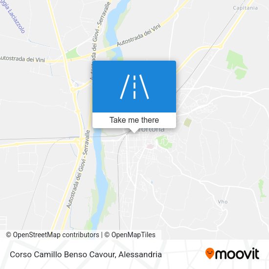 Corso Camillo Benso Cavour map