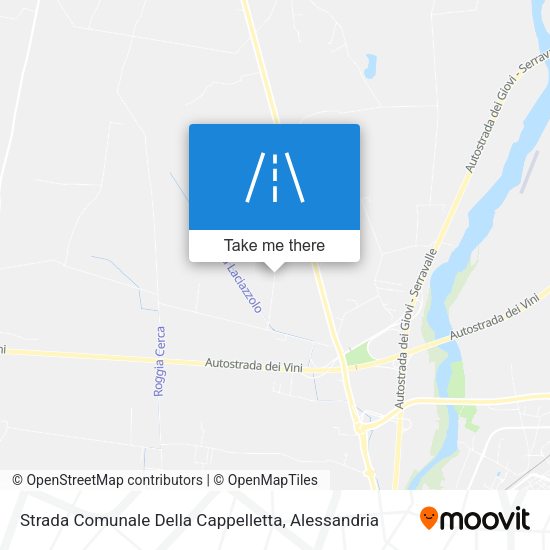 Strada Comunale Della Cappelletta map
