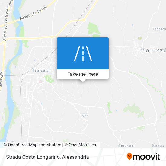 Strada Costa Longarino map