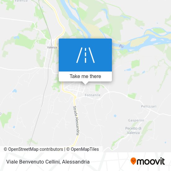 Viale Benvenuto Cellini map