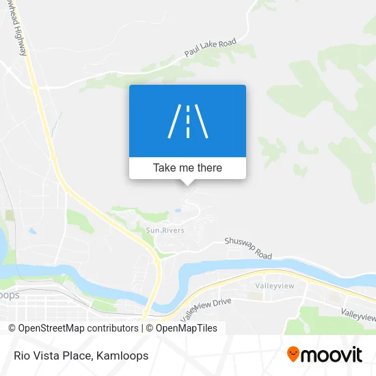 Rio Vista Place map